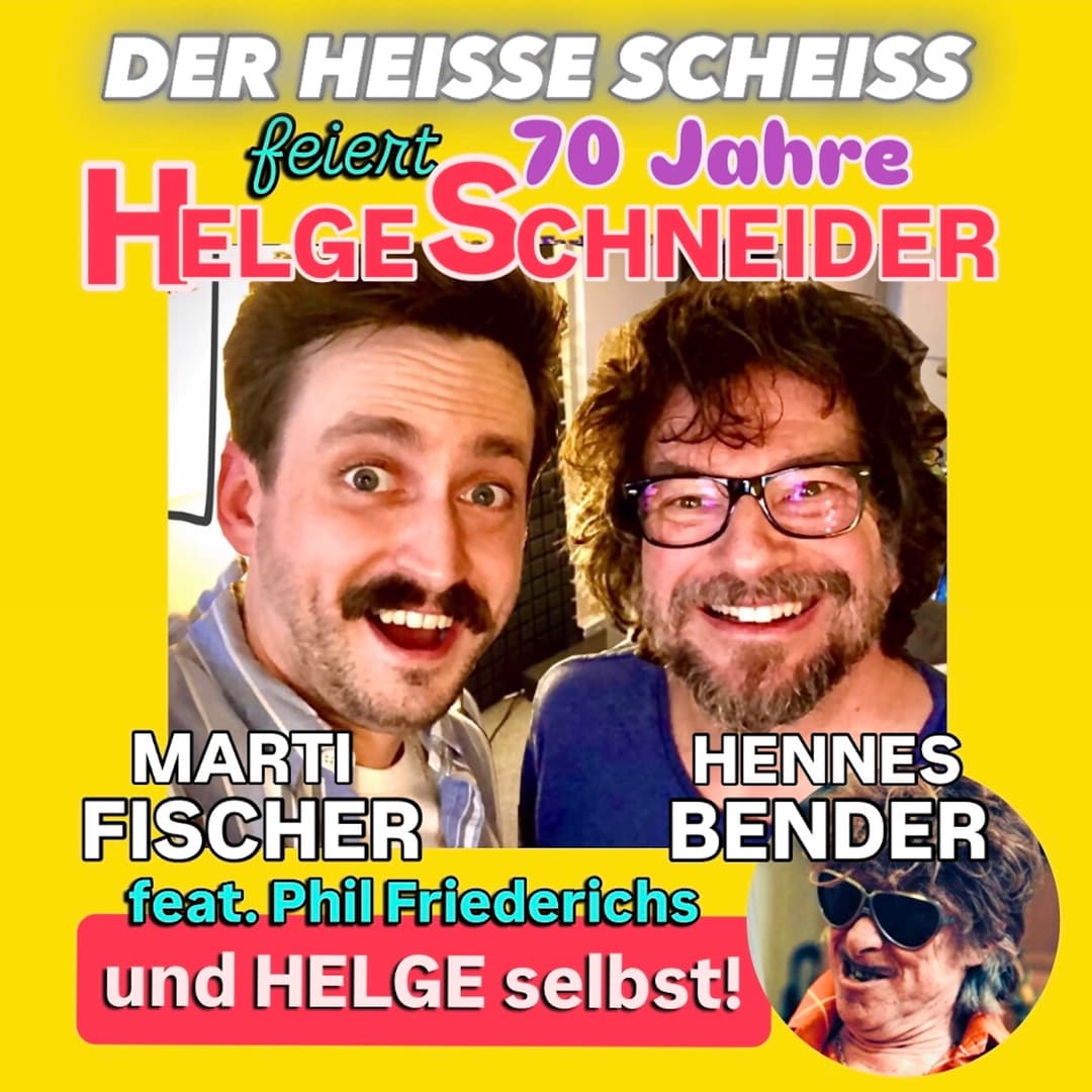 70 Jahre HELGE SCHNEIDER mit Marti Fischer, Phil Friederichs und Helge Schneider (27)